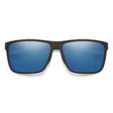 12461QG - Matte Black - Chromapop Glass Polarized Blue Mirror