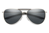 YB760M9 - Silver - Polarized Gray